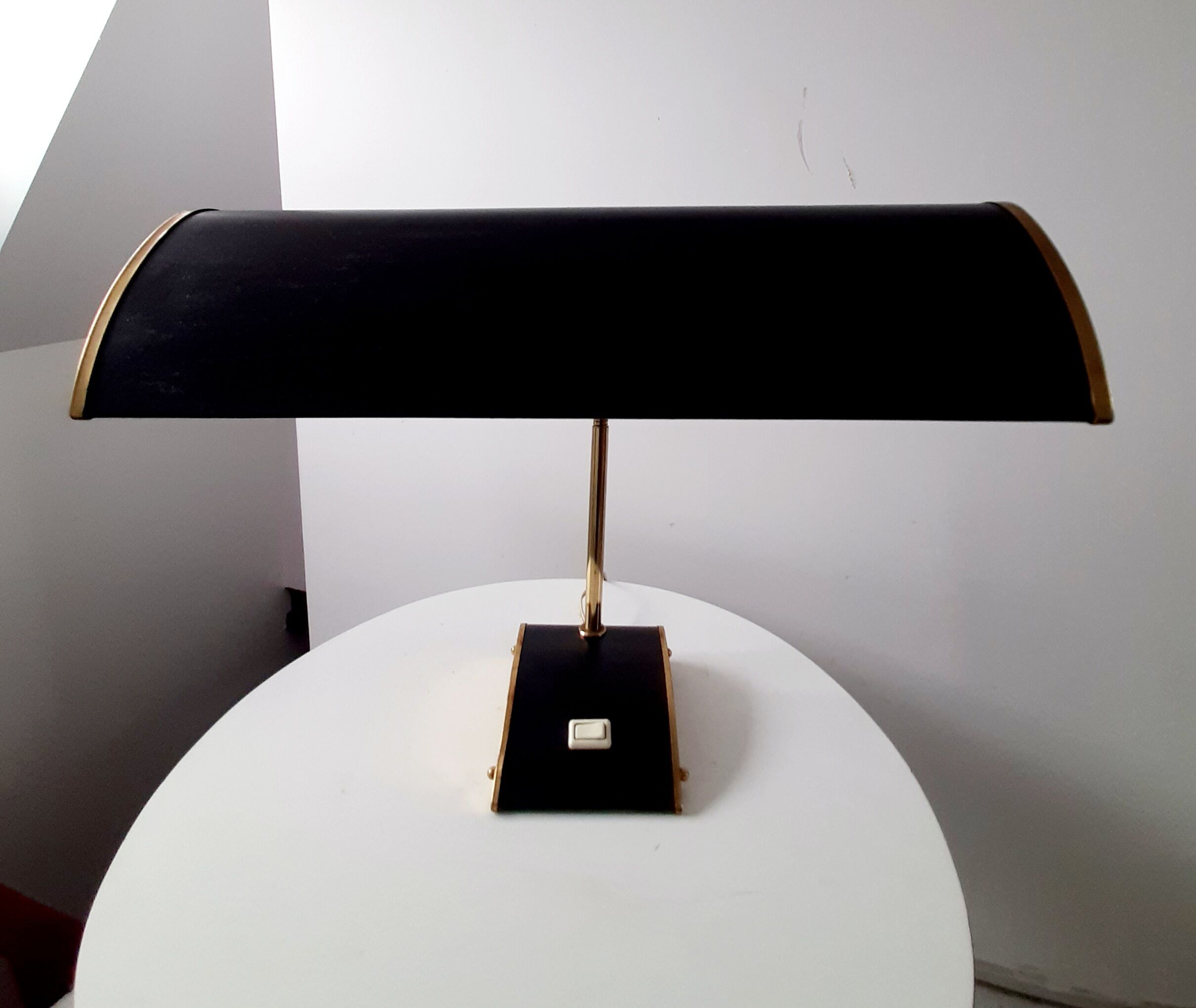 Old notary desk lamp
