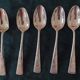 Silver-plated metal spoons, Argonid Booth & Haydens, 1879