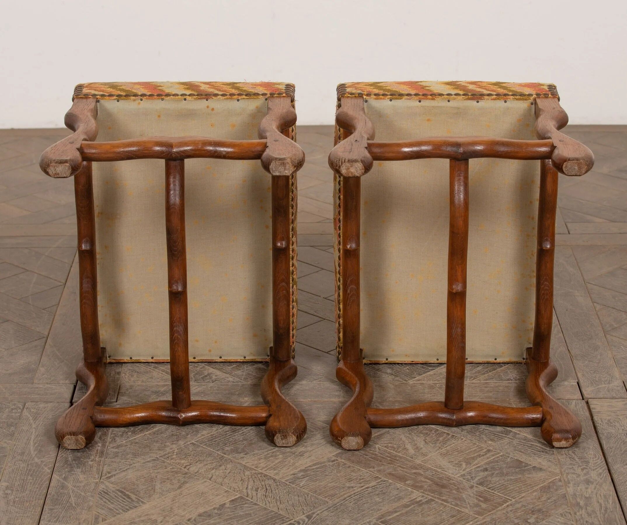 Pair of Louis XIII stools