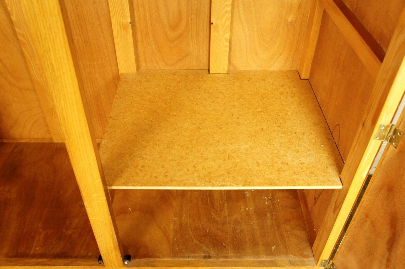 Modernist gilded oak cabinet circa 1960