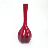 Red pumpkin vase Arthur Percy for Elme Glasbrück