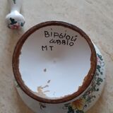 Italian earthenware mortar bowl Biagioli Gubblo