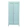 Vintage Parisian wardrobe in greyed blue-green.