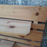 Pine wall shelves