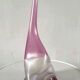 Vase Heiner Dusterhaus pour Vera Walther Cobra German Art Glass Signé