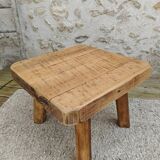 Solid oak coffee table