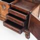 Catalan wedding chest from the 17th or early 18th century, in walnut. Restored.