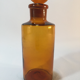Lot of three pharmacy flasks