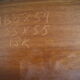 Table basse ébène de Macassar 1970