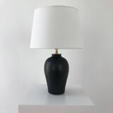 Lampe balustre en céramique vintage