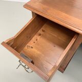 1950s walnut counter or desk