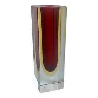 Vase by F. Poli for Murano, Italy, 1970s