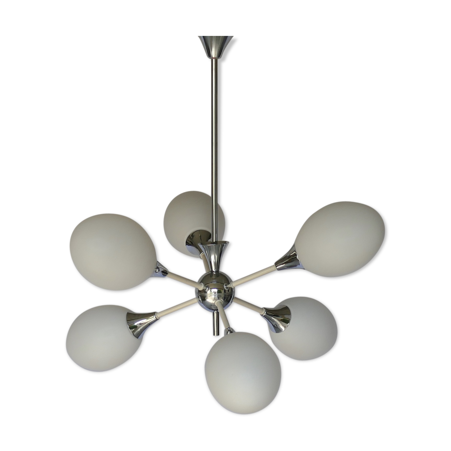 Sputnik vintage chandelier circa 1960