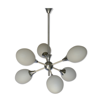 Sputnik vintage chandelier circa 1960