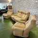 Sofa and armchairs orchid by Michel Cadestin edition Airborne