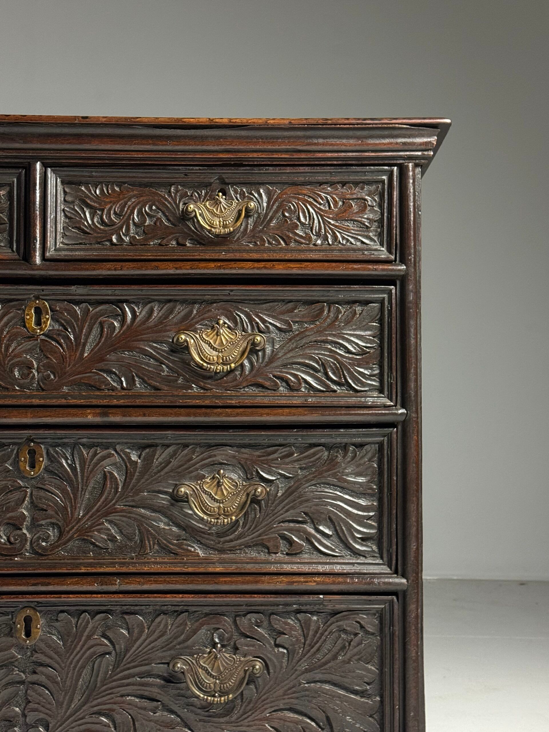 Commode anglaise du 19ème siècle