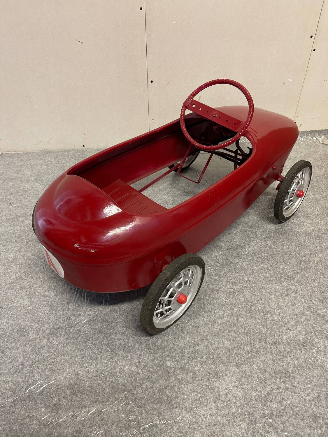 Old Morellet Guérineau Ferrari pedal car 1960's