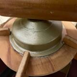 Rustic wooden chandelier