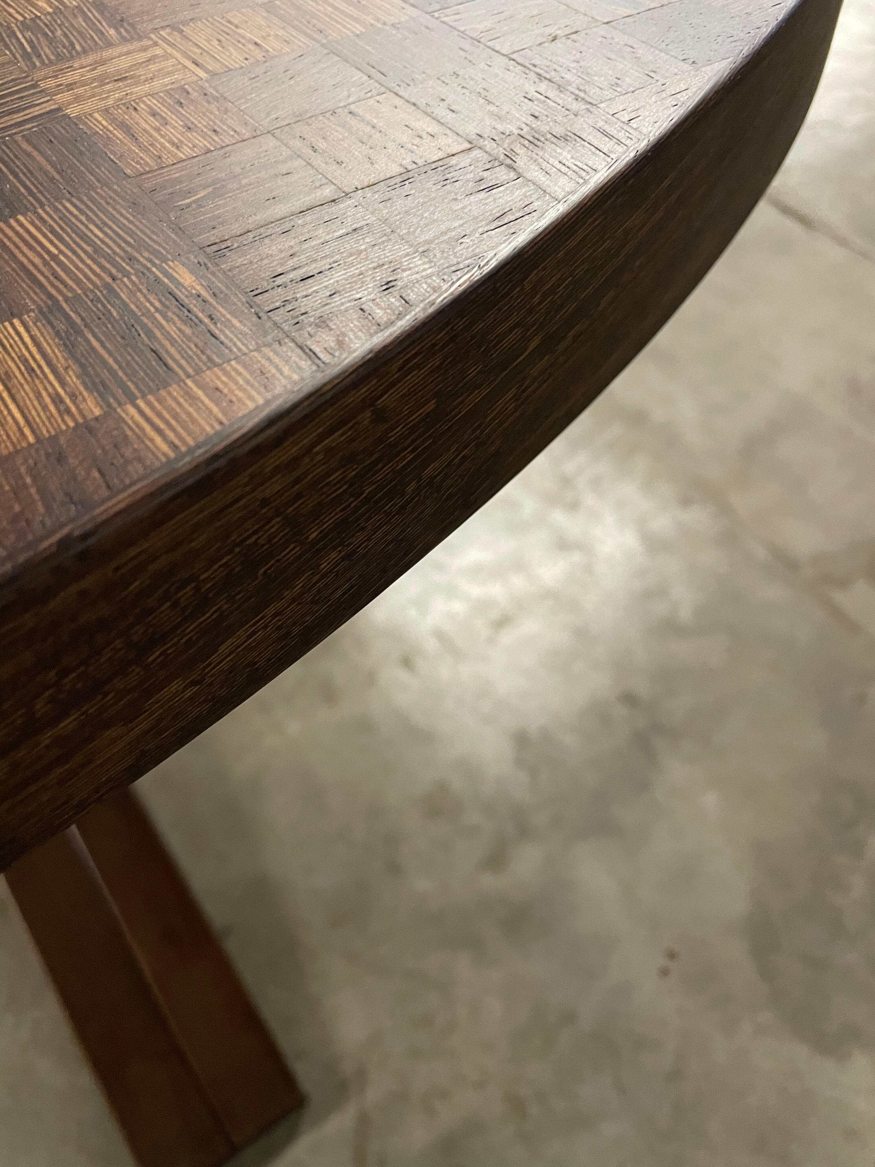 Round Dining Table by Dieter Wäckerlin for Idealheim, 1960s
