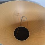 Antique pleated silk lampshade