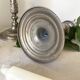 Pair of old silver-plated candlesticks