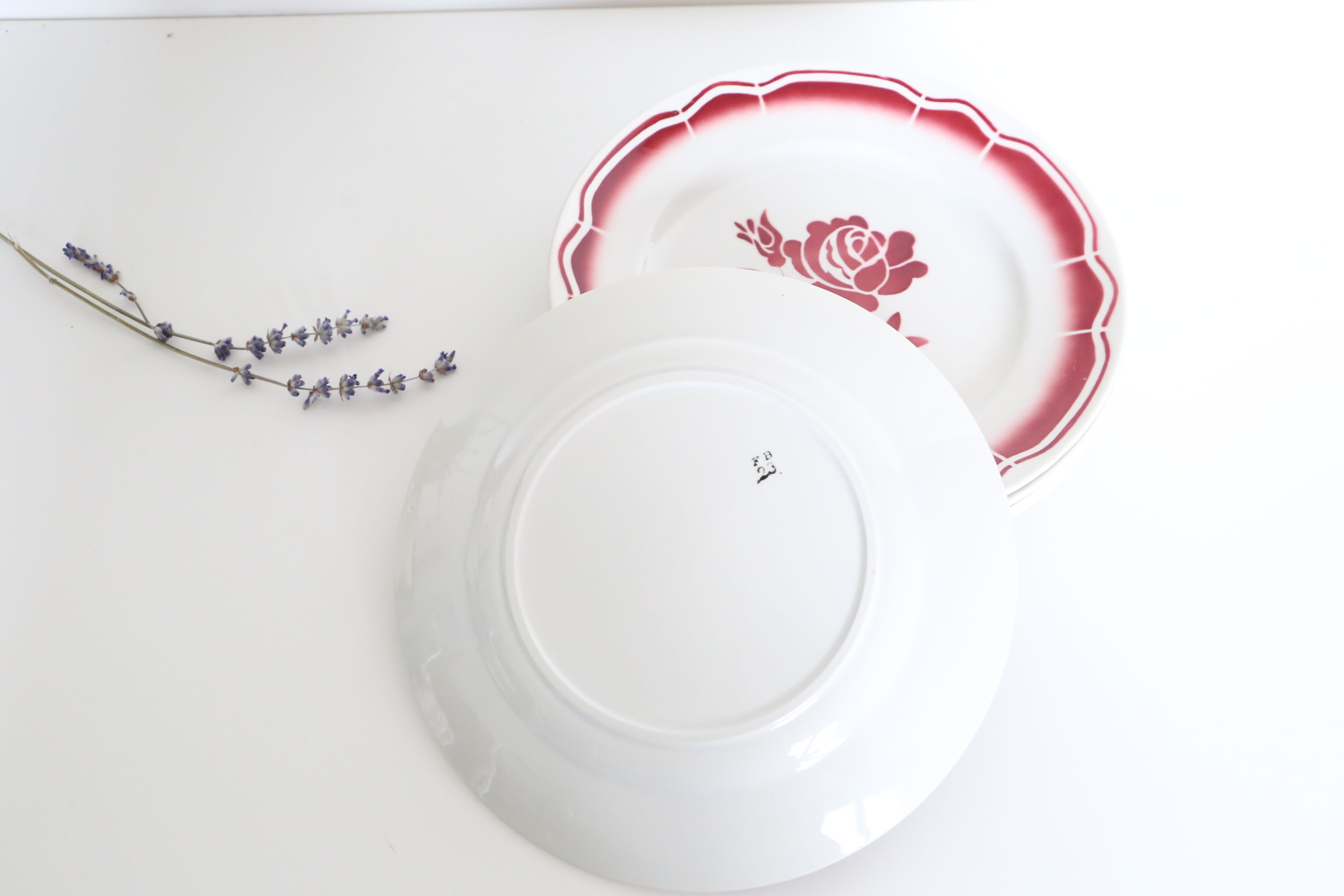 6 Flat Plates Badonviller