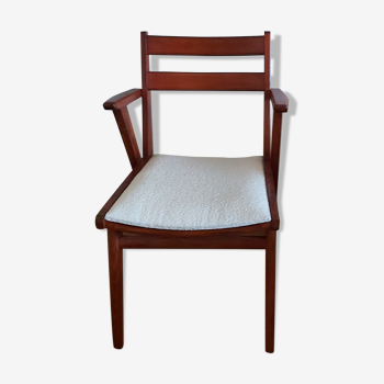 Vintage teak armchair