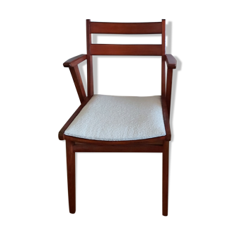 Vintage teak armchair