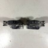 Serre-livres en marbre têtes de cheval années 1960