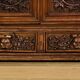 Oratory in solid walnut, Neo-Gothic Renaissance style – Late 19th century