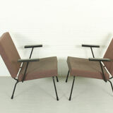 Set of 2 1407 armchairs by Wim Rietveld for Gispen
