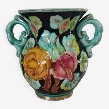 Monaco style vase from the 1950s in ceramic