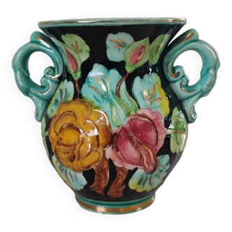 Monaco style vase from the 1950s in ceramic
