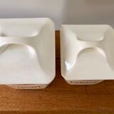 Set of 5 pink spice pots