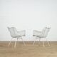 Russell Woodard wire lounge chairs