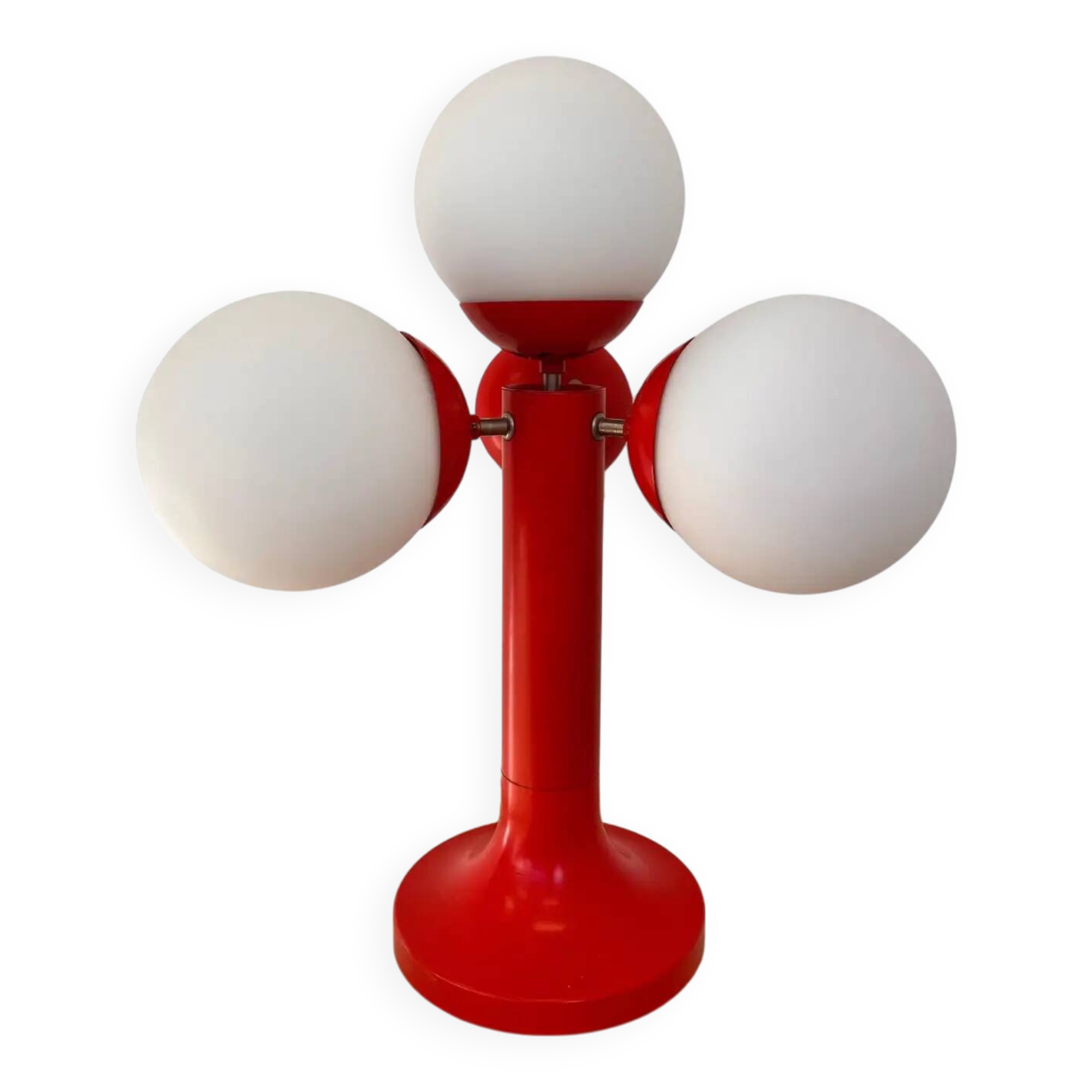 XL midcentury Space Age table lamp, Sputnik or Atom, 1970s - Germany