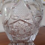 Carafe ou pichet en cristal taillé main