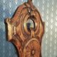 Carved oak chair