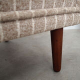 Fauteuil en teck, design danois, années 1970, production: Danemark