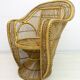 Pair of Mid-Century Modern Wicker Emmanuelle Armchairs from Kok Maison, 197