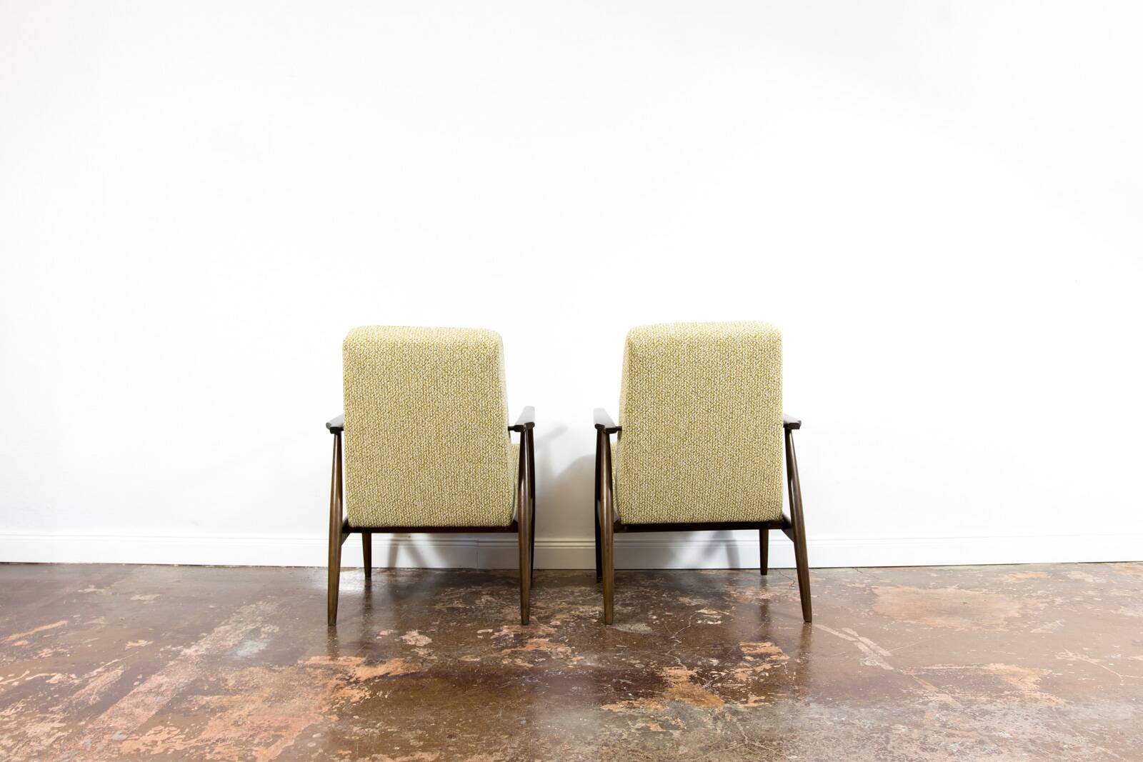 Pair of Type 300 190 Armchairs by H. Lis, 1960s