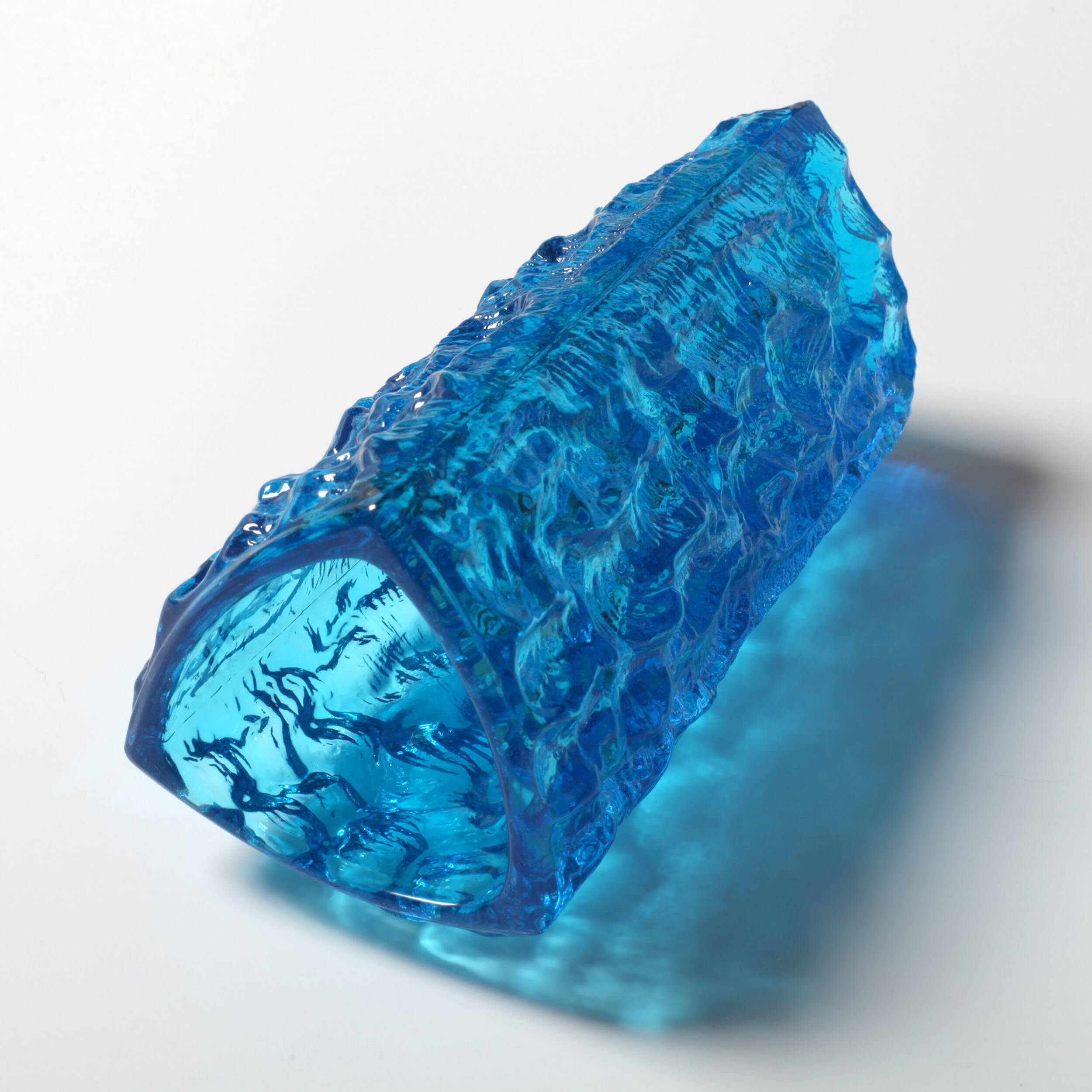 Triangular Vase Moravia by Vladislav Urban / Rosice / Czech Republic / 1968