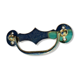 Vintage chrome drawer handle
