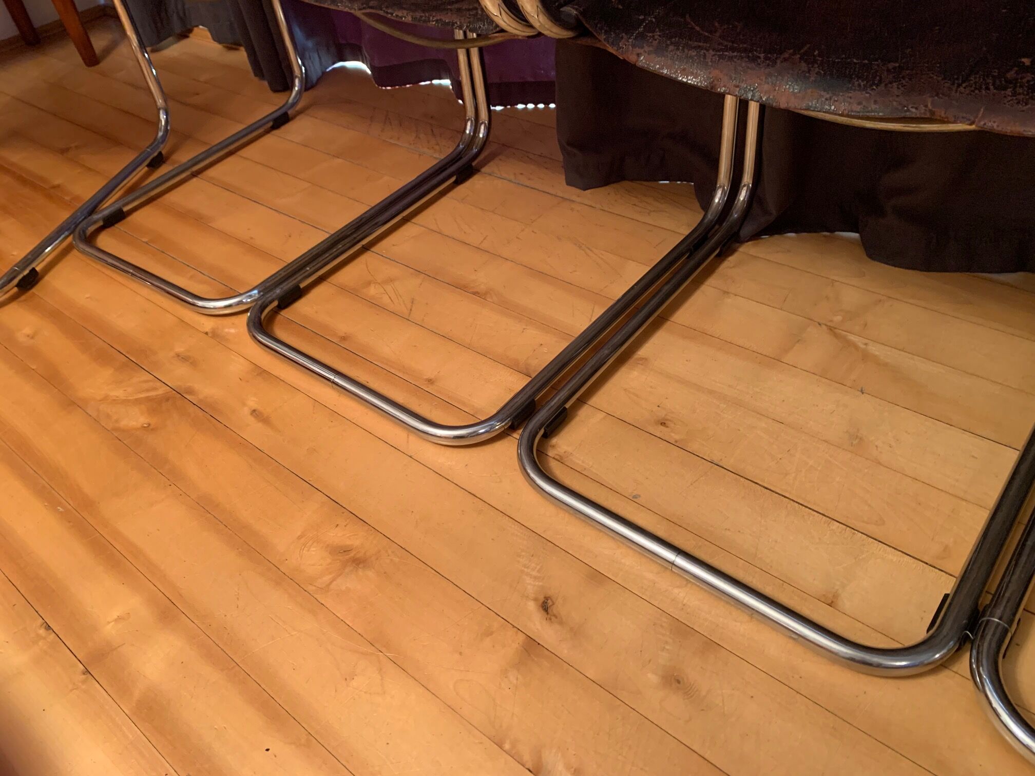 A set of six S33 chairs by Mart Stam, Thonet, Germany, 1960s.