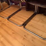 A set of six S33 chairs by Mart Stam, Thonet, Germany, 1960s.