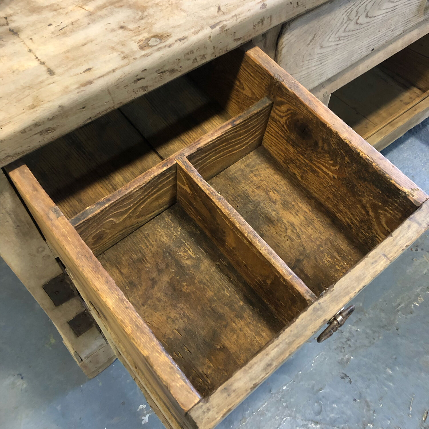 Wooden counter XIXth