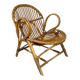 Rohe Noordwolde bamboo and rattan chair, 1950s