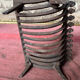 Cast iron chimney grille