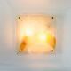 Murano Glass Flush Mount or Wall Light/Sconce by Toni Zuccheri for Mazzega, Italy, 1970s