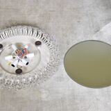 Round Backlit Mirror by Emil Stejnar for Rupert Nikoll Austria 1950s 58cm